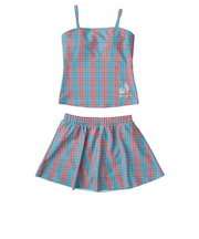ロキシー（ROXY）タンキニ 上下セット セパレーツ水着 ジュニア MINI PICNIC GINGHAM 25SPTSW251101TRQ