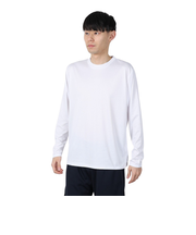 デュアリグ（DUARIG）ドライプラス 1point 長袖Tシャツ 5S0037-TRCT-863ES WHT