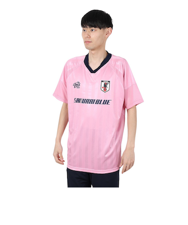 日本サッカー協会（JFA）24JFA デザインTシャツ Mサイズ PNK JO-412-M