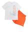 ナイキ（NIKE）トドラー RHYTHM ドライフィット MESH 半袖Tシャツ ショートパンツ 76M959-N1Y