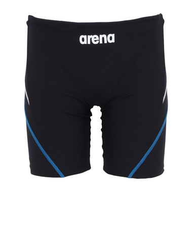 アリーナ（ARENA）競泳水着 メンズ 水泳 トレーニングスパッツ 黒×青 S-LLサイズ AS5SWM00M BKBL 競泳用 競技用 練習用 トレーニング…