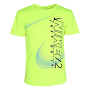 ナイキ（NIKE）キッズ SIDEWINDER SPLIT ドライフィット 半袖Tシャツ 86M979-F68