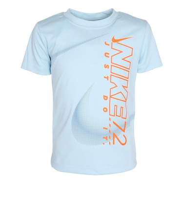 ナイキ（NIKE）キッズ SIDEWINDER SPLIT ドライフィット 半袖Tシャツ 86M979-G25