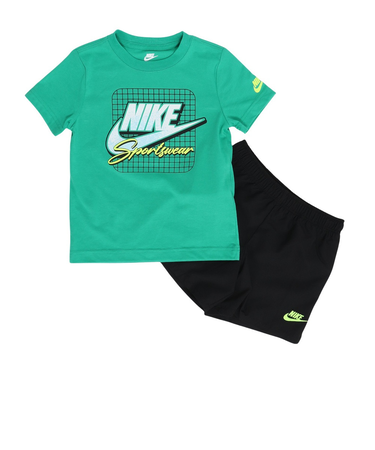 ナイキ(NIKE)ボーイズ NSW AYG W TAFFETA SHORT 上下セット 86M991-023