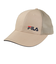 フィラ（FILA）帽子 TCライトメッシュキャップ ベージュ 25001300393980 手洗い可 幅広つば 吸汗速乾 日焼け対策 日差し対策 シンプル