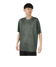 アクター（AKTR）バスケットボールウェア MOCK GARMENT DYED LOOSE FIT SPORTS Tシャツ 224-001005 BK