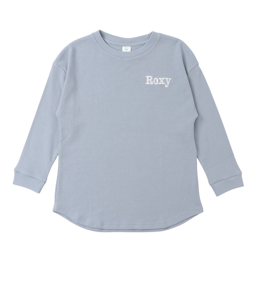 ロキシー（ROXY）ジュニア MINI LITTLE KISS 長袖Tシャツ 24FWTLT244627TBGR