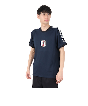 日本サッカー協会（JFA）プレイヤーズTシャツ M 2024 SAMURAI BLUE24JFA-007-M