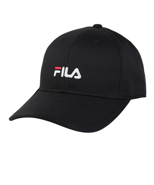 フィラ（FILA）帽子 TCキャップ 黒 24001300101980 手洗い可 吸汗速乾 日焼け対策 日差し対策 お出かけ シンプル ファッション ロゴ