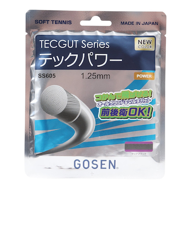 ゴーセン（GOSEN）ソフトテニスストリング テックパワー SS605CB