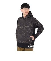 アスレタ（ATHLETA）サッカー フットサルウェア 防風スウェットパーカー 3390 BLK
