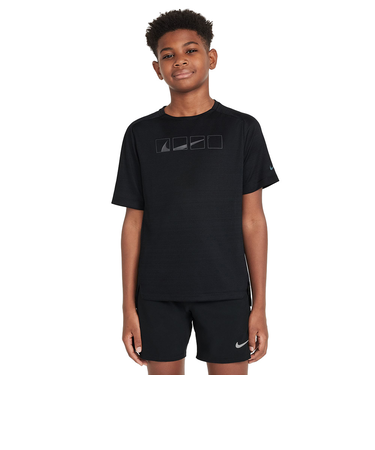 ナイキ（NIKE）ジュニア ドライフィット マルチ テック 半袖Tシャツ HJ0631-010