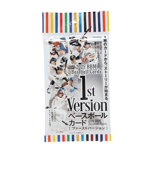 BBM（BBM）カードゲーム 2025ベースボールカード ファーストバージョン 02-21804 10枚入り プロ野球