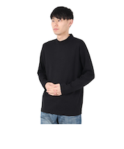 スムースシルケット モックネック シャツ 24538700-005