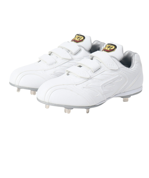 Xanax 野球 樹脂底スパイク ベルトタイプ 白 27.0㎝ 新品 ザナックス（xanax）野球 ベルトタイプ樹脂底スパイク BS326CL