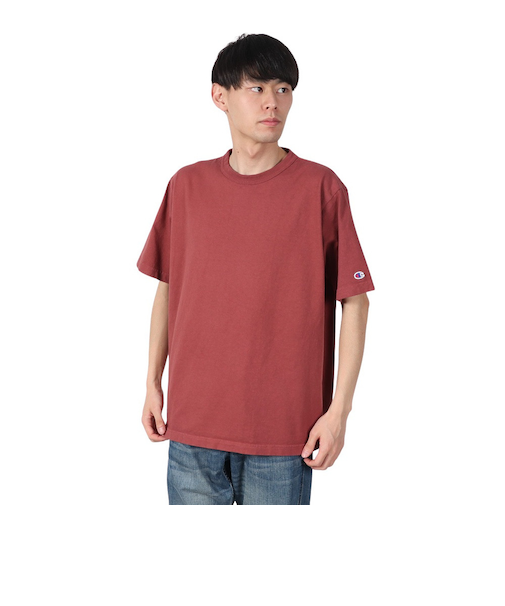 チャンピオン-ヘリテイジ（CHAMPION-HERITAGE）ティーテンイレブン ショートスリーブTシャツ MADE IN USA GARMENT DYE C…