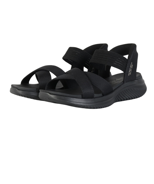 スケッチャーズ（SKECHERS）ストラップサンダル スリップインズ ウルトラ フレックス 3.0 ネバー ベター 119975-BBK