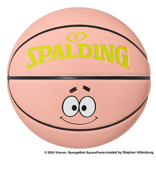 スポルディング（SPALDING）バスケットボール 7号球 パトリックスター ピンク コンポジット 77-913J