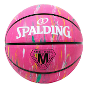 スポルディング（SPALDING）バスケットボール 5号球 マーブル ピンク ラバー 84-417Z