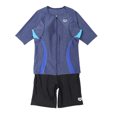 アリーナ（ARENA）フィットネス水着 水泳 すらっとセパ フィットネスセパレーツ AS5SWF44L BLBL
