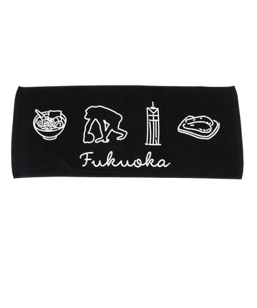 エゴザル（EGOZARU）ゼビオ福岡天神店1周年記念 限定タオル EZFW24UTW006SX