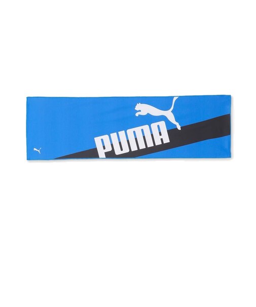 プーマ（PUMA）スーパークールタオル L 青 05488101 スポーツ 運動 冷感 軽量 UVカット 紫外線対策 UPF50+  プレゼント