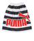 プーマ（PUMA）巻タオル 水泳 ラップタオル M 054878 02 WHT プールタオル  水遊び  川遊び  お着替えタオル ボーダー ロゴ 男女兼用 …