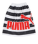 プーマ（PUMA）巻タオル 水泳 ラップタオル M 054878 02 WHT プールタオル  水遊び  川遊び  お着替えタオル ボーダー ロゴ 男女兼用 …