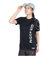 ドライプラス プリント メッシュ 半袖Tシャツ CT5S0031-TR864-GRCD NVY