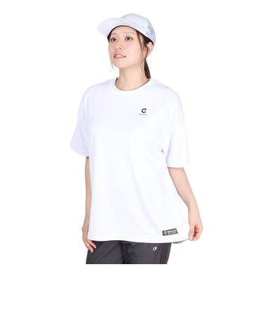 ドライプラス プリント半袖Tシャツ MST45E CT5S0034-TR864-GRES WHT