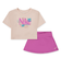 ナイキ（NIKE）ガールズ WILD SCOOTER 半袖Tシャツ スカート 上下セット 26M926-AFN