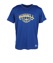 ラッセル（RUSSELL）バスケットボールウェア BALL 半袖Tシャツ RBB25S0001 BLU