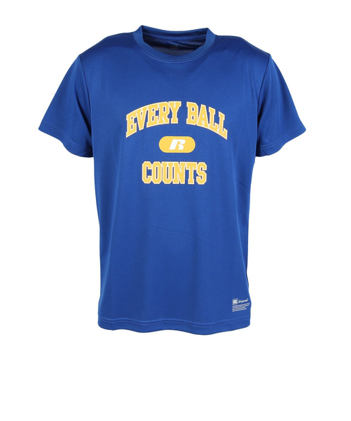 ラッセル(RUSSELL)バスケットボールウェア EVERYBALL 半袖Tシャツ RBB25S0003 BLU