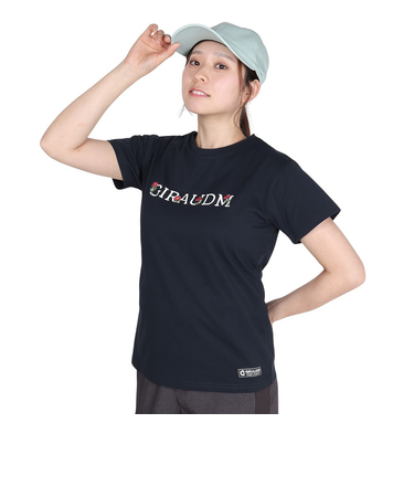 ドライプラス ジャージー プリント 半袖Tシャツ CT5S0037-TR864-GRCD NVY