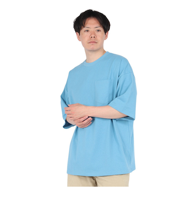 3/4スリーブ STRONG KING Tシャツ SL25SSM-APP302BLU