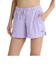 ロキシー（ROXY）ショートパンツ パイル生地 SUNBATHING SHORTS 25SURPT252035LAV