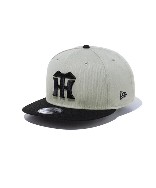 ニューエラ（NEW ERA）帽子 キャップ バイザー 9FIFTY 阪神タイガース グレー Mサイズ 14524938 NPB 野球 サイズ調整可 スポーティー