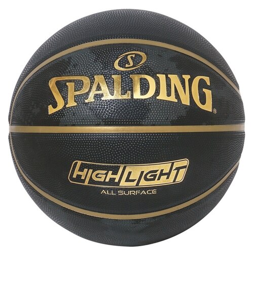 スポルディング（SPALDING）バスケットボール 5号球 ハイライト ゴールド 85-095J