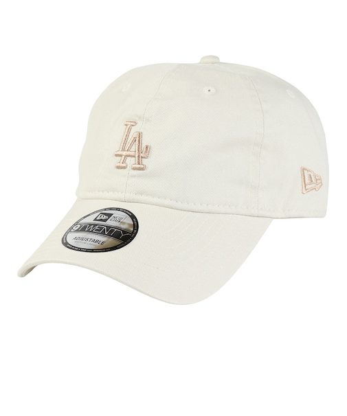 ニューエラ（NEW ERA）帽子 キャップ 9TWENTY カーキスウェットバンド ロサンゼルス･ドジャース 白 Mサイズ 14388784 サイズ調整可