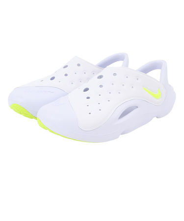 ナイキ（NIKE）ジュニア サンダル アクア スウッシュ FV6363-100 キッズ 子供 ベビー 水遊び キャンプ