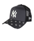 ニューエラ（NEW ERA）帽子 キャップ 9FORTY A-Frame トラッカー MLB Jacquard ニューヨーク･ヤンキース 黒 14388617…