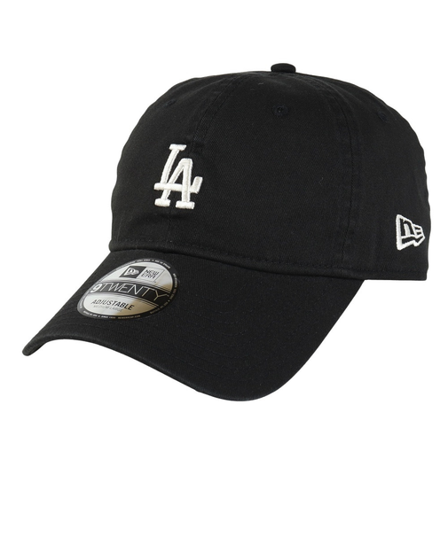 ニューエラ（NEW ERA）帽子 キャップ 9TWENTY カーキスウェットバンド ロサンゼルス･ドジャース 黒 Mサイズ 14388785 サイズ調整可
