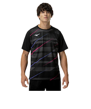 ミズノ（MIZUNO）テニスウェア ゲームシャツ ラケットスポーツ 62JAC02509