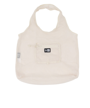 ニューエラ（NEW ERA）エコトートバッグ 22L パッカブル アイボリーメッシュ 14392331 エコバック 買い物 お出かけ 外出 スーパー