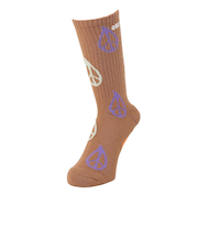 オベイ（OBEY）PEACED ソックス 100260163BRS22F