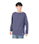 Cotton Lourd Basque ボーダー 長袖シャツ B211 PALISANDERxCYAN