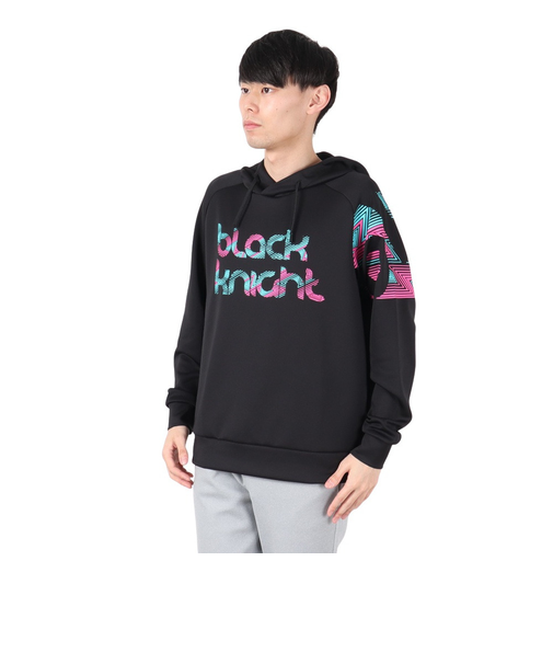 バドミントンウェア ストレッチ ニット プリント フードパーカー T-4453U