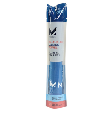 ミッション(MISSION)2025collection Cooling On-the-Go オリジナルタオル 青 109619 熱中症対策 冷却 洗濯可 ス…