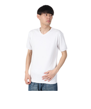 アヴィレックス(AVIREX)デイリー Vネック 半袖Tシャツ 783-4934008 WHITE