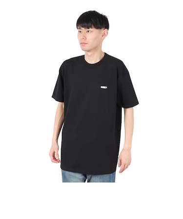 オベイ（OBEY）CROPPED ICON クラシック 半袖Tシャツ 165264064BLKO25P